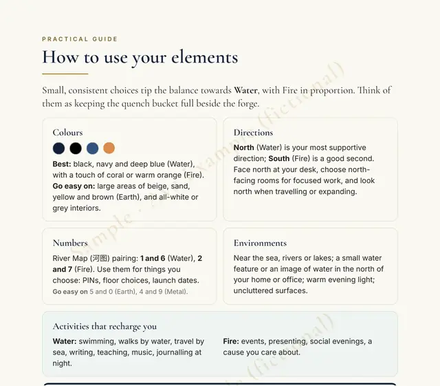 Practical next steps (fictional sample page)